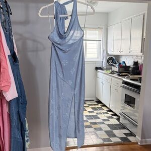 Xs powder blue dress